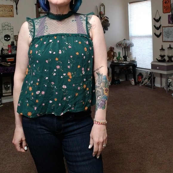 Arizona Jean Company | Tops | Arizona Jeans Company Size Small Green ...